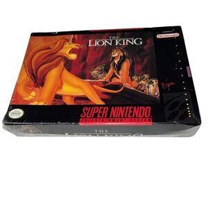 Nintendo The Lion King SNES Game Factory Sealed Virgin Games Disney Vintage 1994